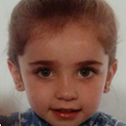 Imagen del rostro de Celia Rodríguez de pequeña