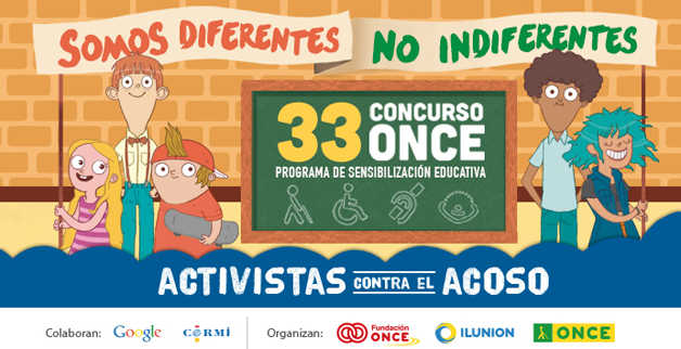 Ante el acoso escolar, ¡no seas indiferente! - 33 concurso ONCE